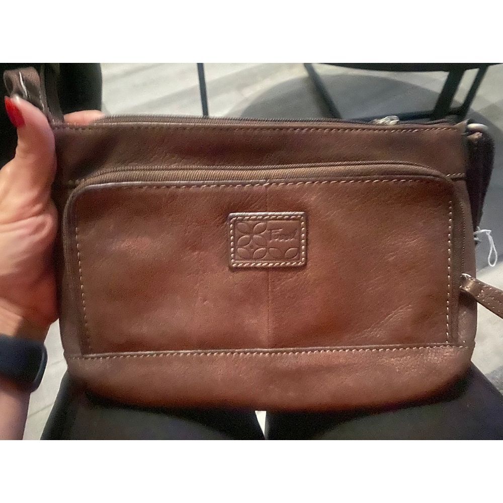 Vintage Fossil real leather purse - Picture 4 of 7